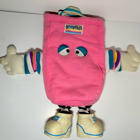 Other - Vintage 1988 Dooffles plush bag/tote from The Imagination Factory.